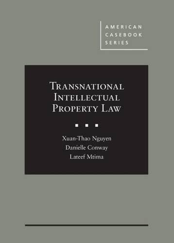 9781634592710: Transnational Intellectual Property Law