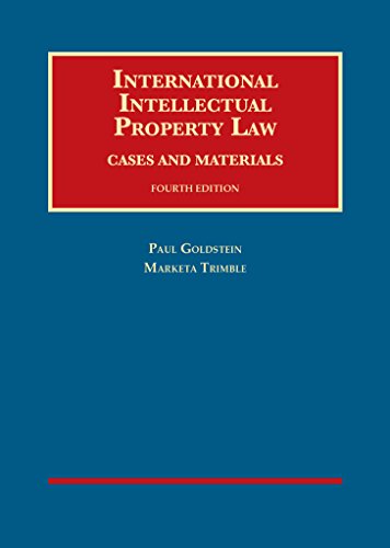 Stock image for International Intellectual Property Law, Cases and Materials (University Casebook Series) for sale by HPB-Red
