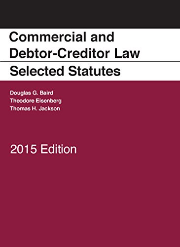 Beispielbild fr Commercial and Debtor-Creditor Law Selected Statutes zum Verkauf von Better World Books