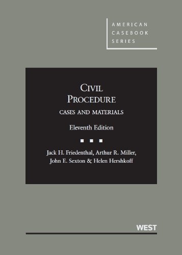9781634595087: Civil Procedure, Cases and Materials: Casebookplus