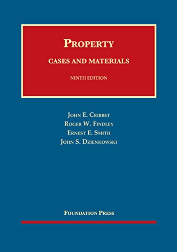 Imagen de archivo de Property Cases and Materials University Casebook Series Cases and Materials CasebookPlus a la venta por PBShop.store US