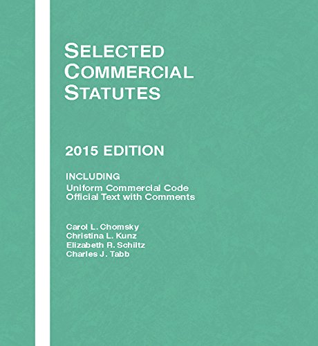 Stock image for Selected Commercial Statutes, 2015 Edition (Selected Statutes) for sale by HPB-Red