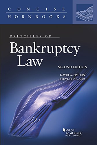 Stock image for Principles of Bankruptcy Law (Concise Hornbook Series) for sale by HPB-Ruby