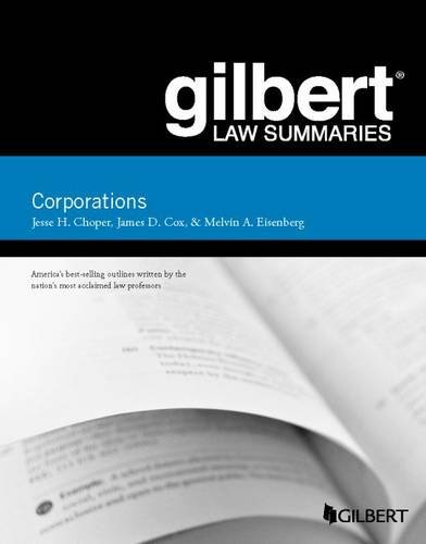 Beispielbild fr Gilbert Law Summaries, Corporations zum Verkauf von Textbooks_Source