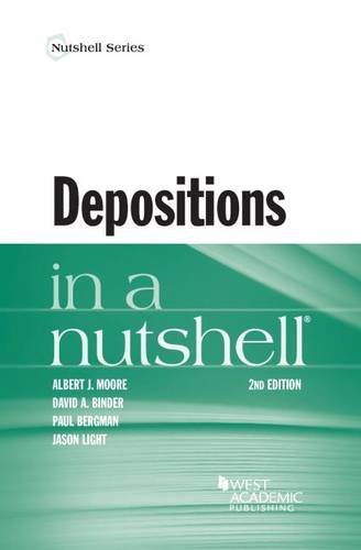 Stock image for Depositions in a Nutshell (Nutshells) for sale by HPB-Red
