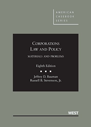 9781634601566: Corporations Law and Policy, Materials and Problems - Casebook Plus (American Casebook Series (Multimedia))