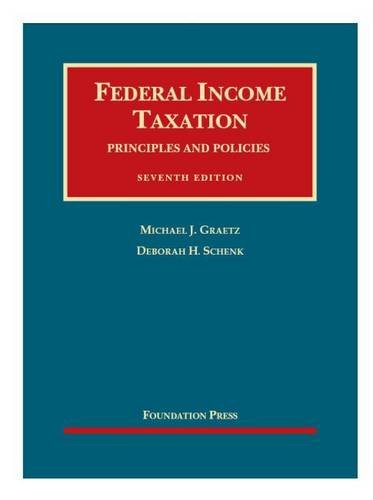 Imagen de archivo de Federal Income Taxation, Principles and Policies, 7th CasebookPlus (University Casebook Series) a la venta por Mispah books