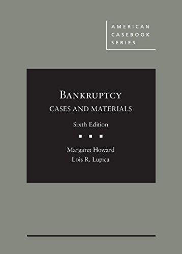 Beispielbild fr Bankruptcy: Cases and Materials (American Casebook Series) zum Verkauf von BooksRun