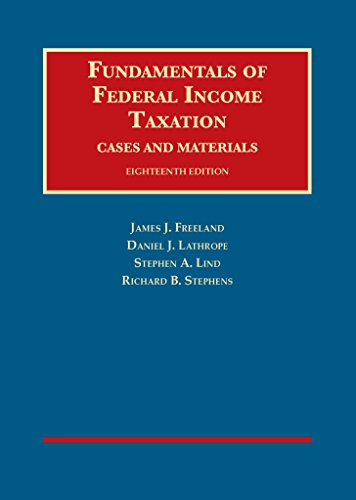 Imagen de archivo de Fundamentals of Federal Income Taxation (University Casebook Series) a la venta por HPB-Red