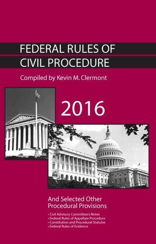 Stock image for Federal Rules of Civil Procedure and Selected Other Procedural Provisions (Selected Statutes) for sale by BookHolders