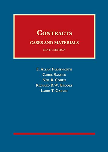 Beispielbild fr Cases and Materials on Contracts zum Verkauf von Better World Books