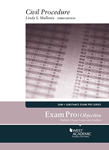 Imagen de archivo de Exam Pro on Civil Procedure (Exam Pro Series) a la venta por BooksRun