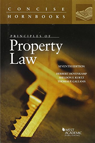 Stock image for Principles of Property Law (Concise Hornbook Series) for sale by SecondSale