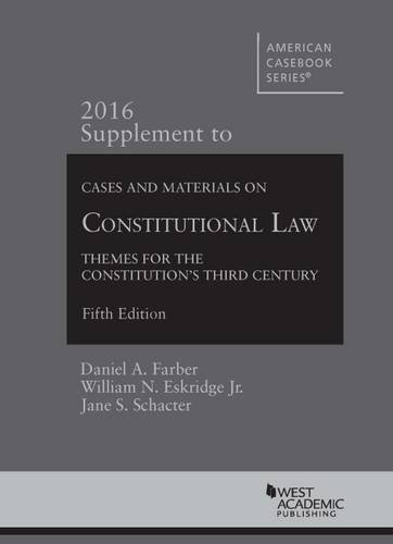 Stock image for Cases and Materials on Constitutional Law (American Casebook Series) for sale by SecondSale