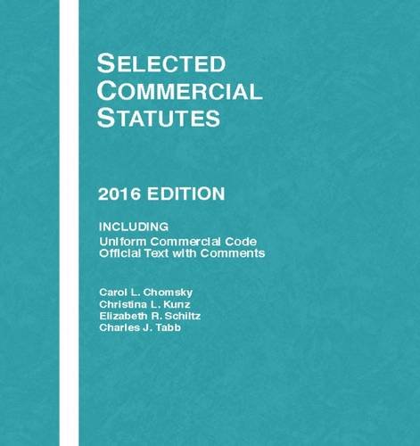 Stock image for Selected Commercial Statutes for sale by Better World Books