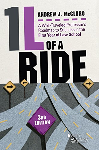Imagen de archivo de 1l of a Ride: A Well-traveled Professor's Roadmap to Success in the First Year of Law School (Career Guides) a la venta por HPB-Red