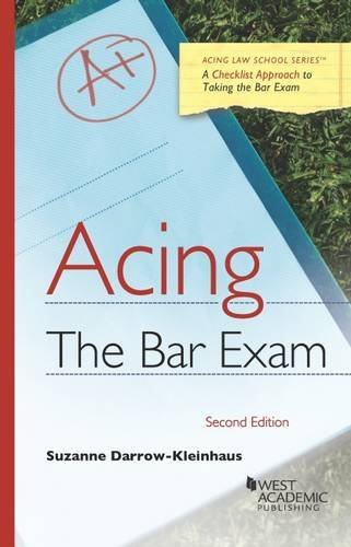 Imagen de archivo de Acing the Bar Exam (Acing Series) a la venta por BooksRun