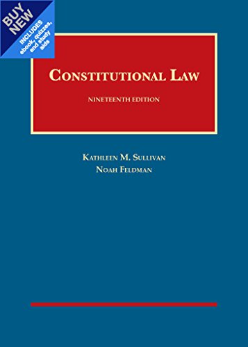 Stock image for Constitutional Law - CasebookPlus (University Casebook Series) for sale by HPB-Red