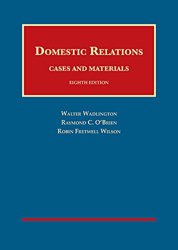 Beispielbild fr Domestic Relations, Cases and Materials (University Casebook Series) zum Verkauf von HPB-Red