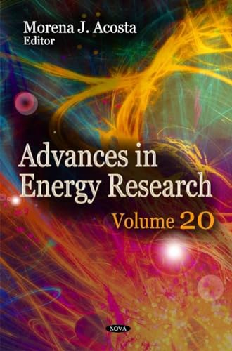 Stock image for Advances in Energy Research. Volume 20 for sale by WorldofBooks