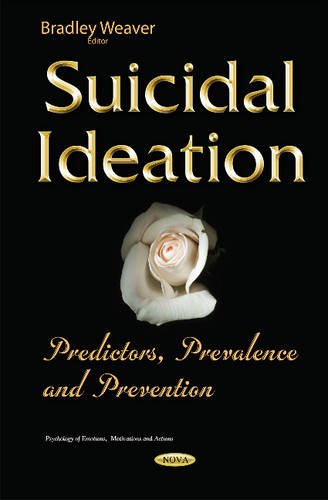 9781634830928: Suicidal Ideation: Predictors, Prevalence and Prevention (Psychology of Emotions, Motivations and Actions)