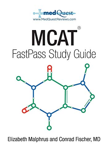 9781634912600: MedQuest MCAT FastPass Study Guide