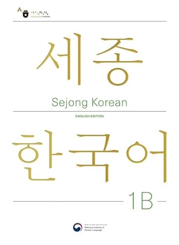 Stock image for Sejong Korean Student Book 1B - English Edition for sale by GreatBookPrices