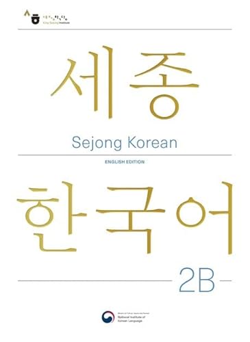 Beispielbild fr Sejong Korean Student Book 2B - English Edition zum Verkauf von Blackwell's