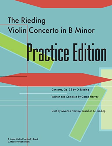 Stock image for The Rieding Violin Concerto in B Minor Practice Edition: A Learn Violin Practically Book for sale by Russell Books
