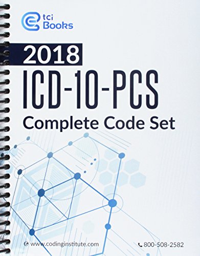 Stock image for 2018 ICD-10-PCS Complete Code Set for sale by Better World Books