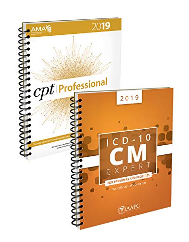 Stock image for AMA CPT Book, AMA CPT Code Book -ICD-10 Code Changes - 2019 ICD-10 & AMA CPT Professional Bundle for sale by dsmbooks
