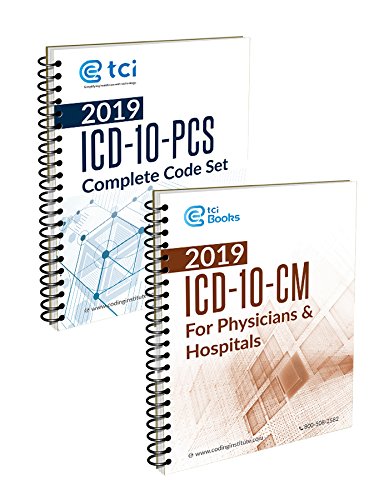 Stock image for ICD-10-PCS Book - ICD-10-CM Code Book - 2019 ICD-10 Bundle for sale by dsmbooks