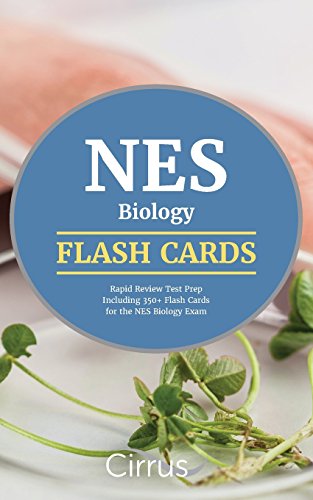 Stock image for NES Biology Flash Cards: Rapid Review Test Prep Including 350+ Flash Cards for the NES Biology Exam for sale by SecondSale