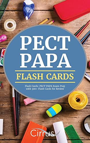 Stock image for PECT PAPA Flash Cards: PECT PAPA Exam Prep with 300+ Flash Cards for Review for sale by Lucky's Textbooks