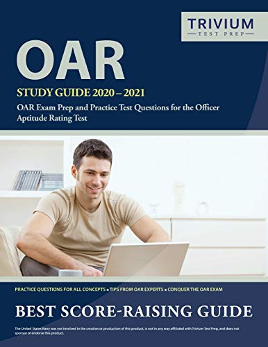 Stock image for OAR Study Guide 2020-2021: OAR Exam Prep and Practice Test Questions for the Officer Aptitude Rating Test for sale by ZBK Books