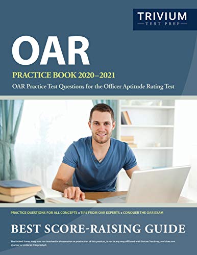 Stock image for OAR Practice Book 2020-2021: OAR Practice Test Questions for the Officer Aptitude Rating Test for sale by HPB-Red