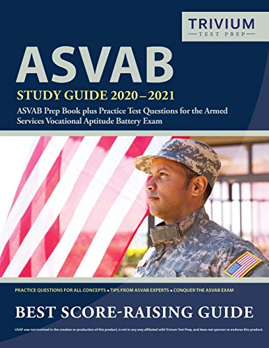 Imagen de archivo de ASVAB Study Guide 2020-2021: ASVAB Prep Book plus Practice Test Q a la venta por Hawking Books