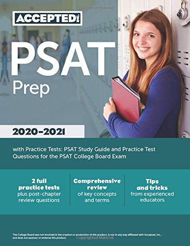 Stock image for PSAT Prep 2020-2021 with Practice Tests: PSAT Study Guide and Practice Test Questions for the PSAT College Board Exam for sale by HPB-Red