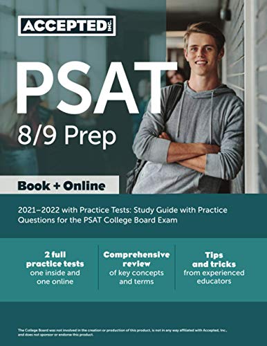 Stock image for PSAT 8/9 Prep 2021-2022 with Practice Tests: Study Guide with Practice Questions for the PSAT College Board Exam for sale by ThriftBooks-Atlanta
