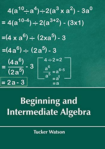 9781635490237: Beginning and Intermediate Algebra