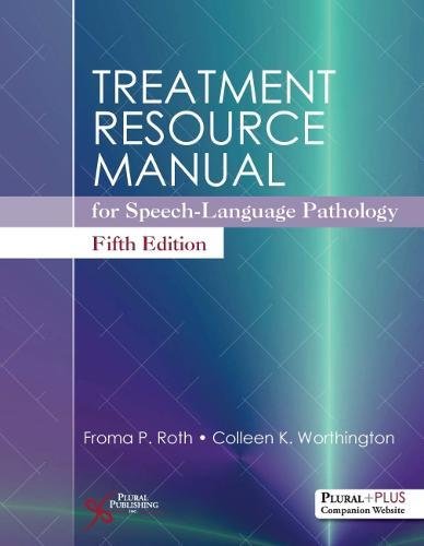 Stock image for Treatment Resource Manual for Speech-Language Pathology, Fifth Edition for sale by Front Cover Books