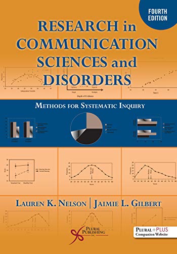 9781635502053: Research in Communication Sciences and Disorders: Methods for Systematic Inquiry