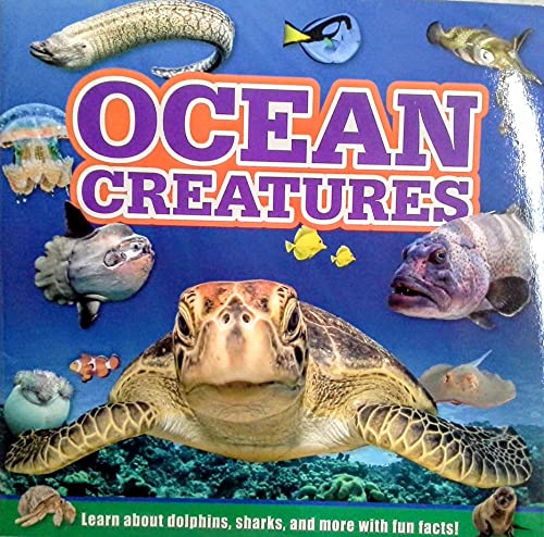 Beispielbild fr Ocean Creatures Children's Paperback Book zum Verkauf von Wonder Book