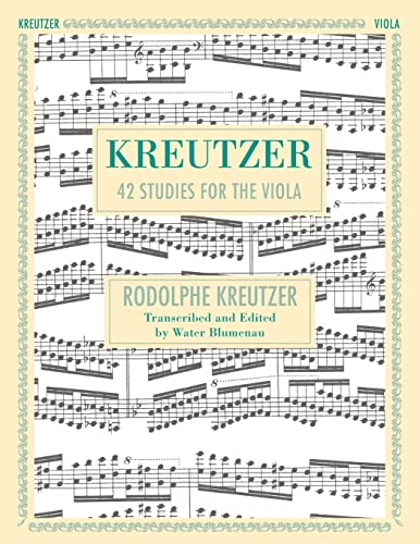 Stock image for 42 Studies: Transcribed for Viola (Schirmer's Library of Musical Classics, Volume 1737) for sale by GreatBookPrices