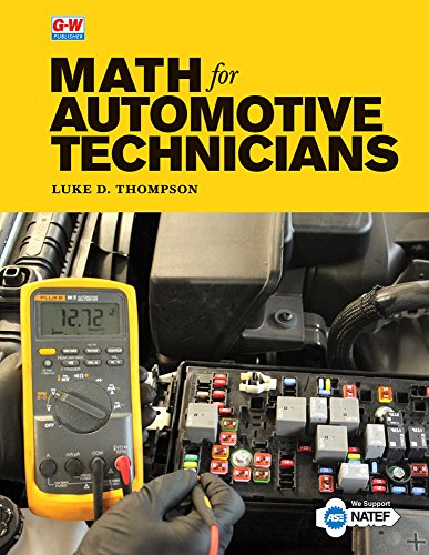 Beispielbild fr Math for Automotive Technicians zum Verkauf von Blackwell's