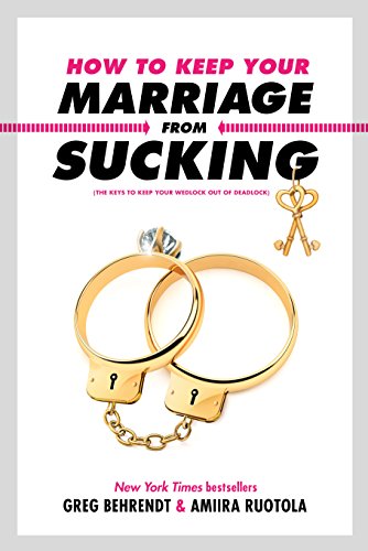 Beispielbild fr How to Keep Your Marriage from Sucking : The Keys to Keep Your Wedlock Out of Deadlock zum Verkauf von Better World Books