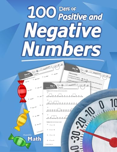 Immagine dell'editore per Humble Math " Positive and Negative Numbers: Add, Subtract, Multiply, and Divide Negative Numbers Workbook " 100 Days of Practice Problems (Answer Key . KS3, Grades 5-8, Middle School (Integers) venduto da WorldofBooks