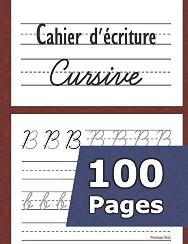 Beispielbild fr Cahier d'criture cursive: criture cursive (maternelles et CP) (adulte) Livre d'activit d'criture - Apprendre  crire les lettres de l'alphabet en majuscule et en minuscule (French Edition) zum Verkauf von GF Books, Inc.