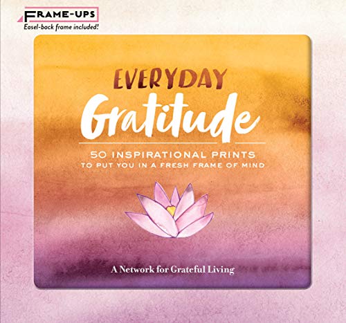 Stock image for Everyday Gratitude Frame-Ups: 50 Inspirational Prints to Put You in a Fresh Frame of Mind for sale by Gulf Coast Books