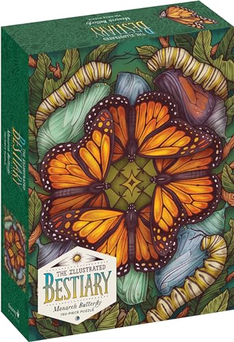 Stock image for ILLUS BESTIARY PUZZLE: MONARCH BUTTERFLY-PAP A Format: Paperback for sale by INDOO
